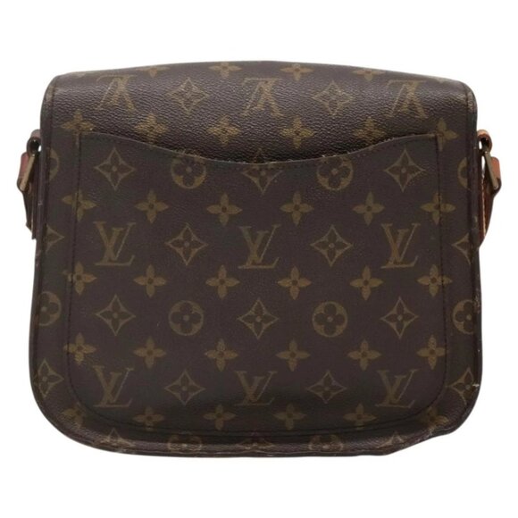 LOUIS VUITTON Monogram Monogram Saint Cloud GM Shoulder Bag M51242 Auth 141085 - Picture 2 of 16